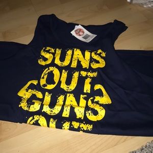 Suns out guns out tank
